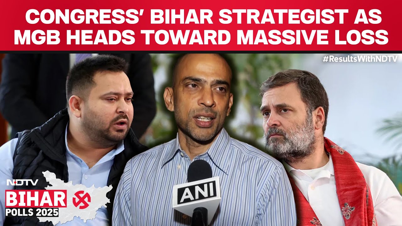 Bihar Results Today | Congress’ Bihar Strategist As MGB Heads Toward Massive Loss: “Still Very...”