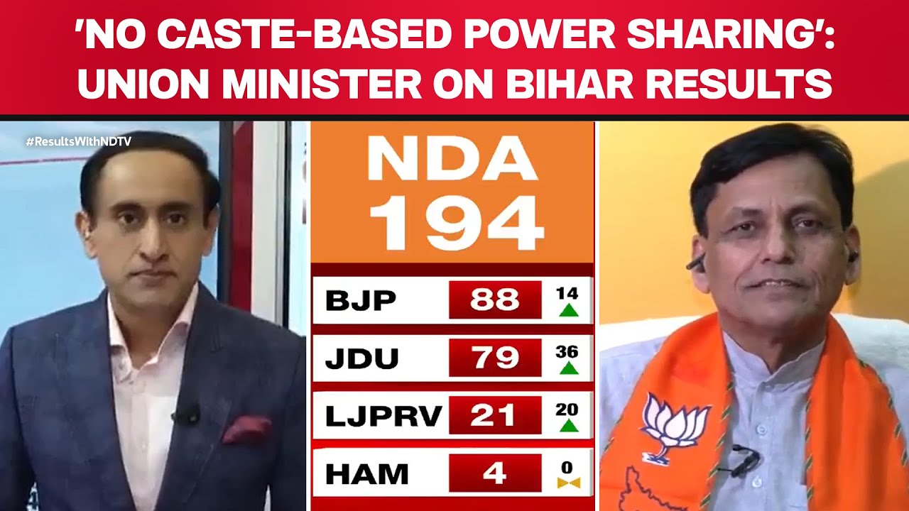 'No Caste-Based Power Sharing': Nityanand Rai After NDA's Bihar Lead