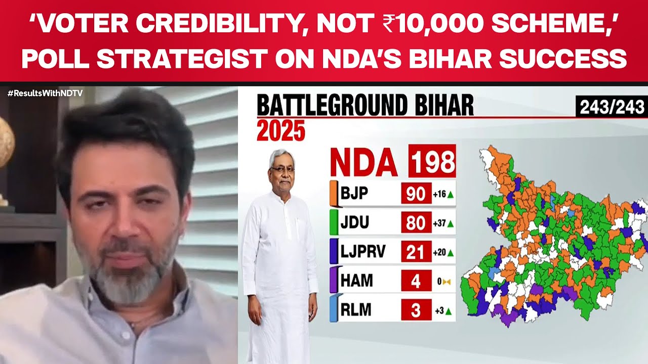 'Voter Credibility, Not Rs. 10,000 Scheme, Key to Bihar Mandate': Election Strategist