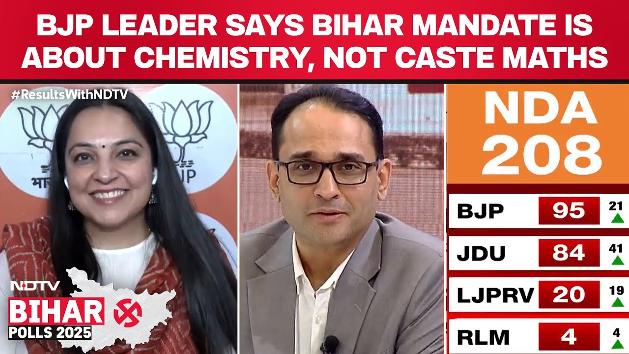 BJP's Charu Pragya Credits 'Alliance Chemistry' for NDA's Big Bihar Win