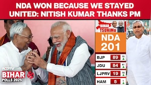 Nitish Kumar Credits NDA's Victory to 'Unity,' Thanks PM Modi For Support