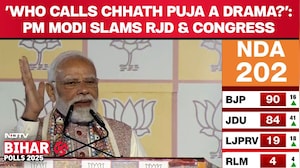 "Who Calls Chhath Puja A Drama?" PM Modi Slams RJD & Congress