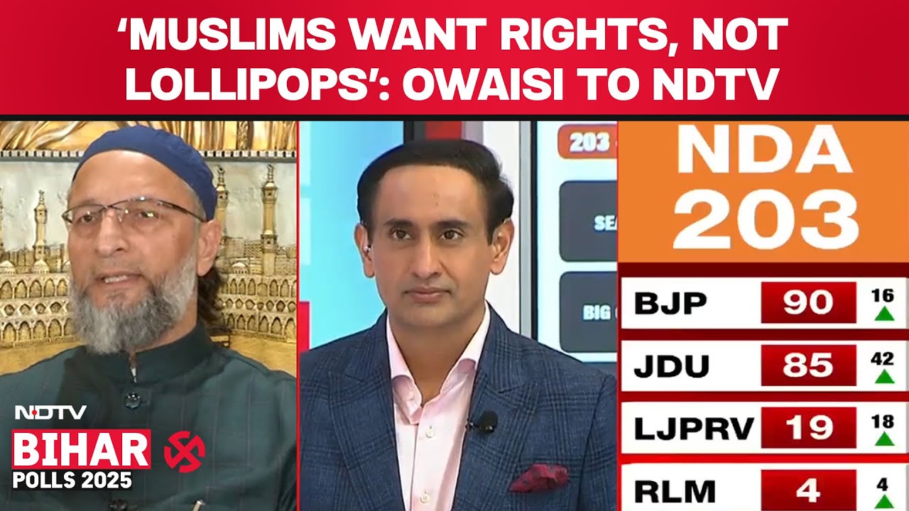 Muslims Want Rights, Representation, Not Just Recognition As Voters: Owaisi