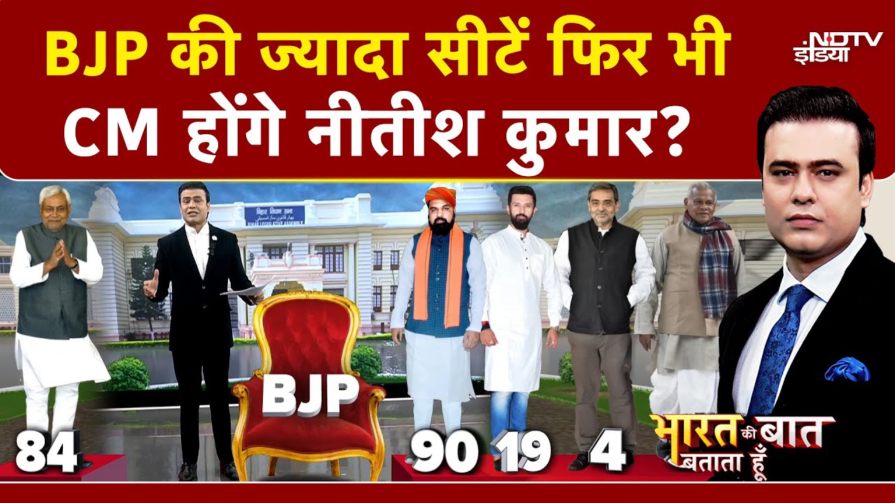 Bihar Election Result 2025: NDA की बंपर जीत के बाद कौन होगा CM? | Bharat Ki Baat Batata Hoon
