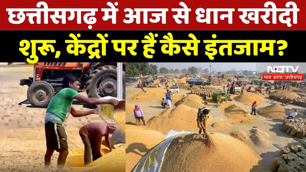Chhattisgarh Dhan Kharidi 2025: आज से धान खरीदी शुरू, क्या है प्रोसेस? | Bardana | Rice | Farmers