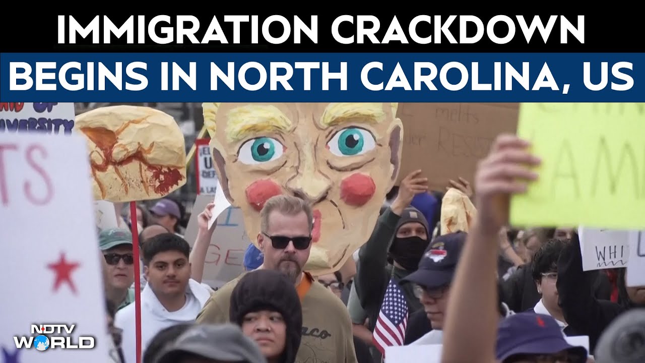 Trump News | Immigration Crackdown Begins In Charlotte, North Carolina Amidst Protests
