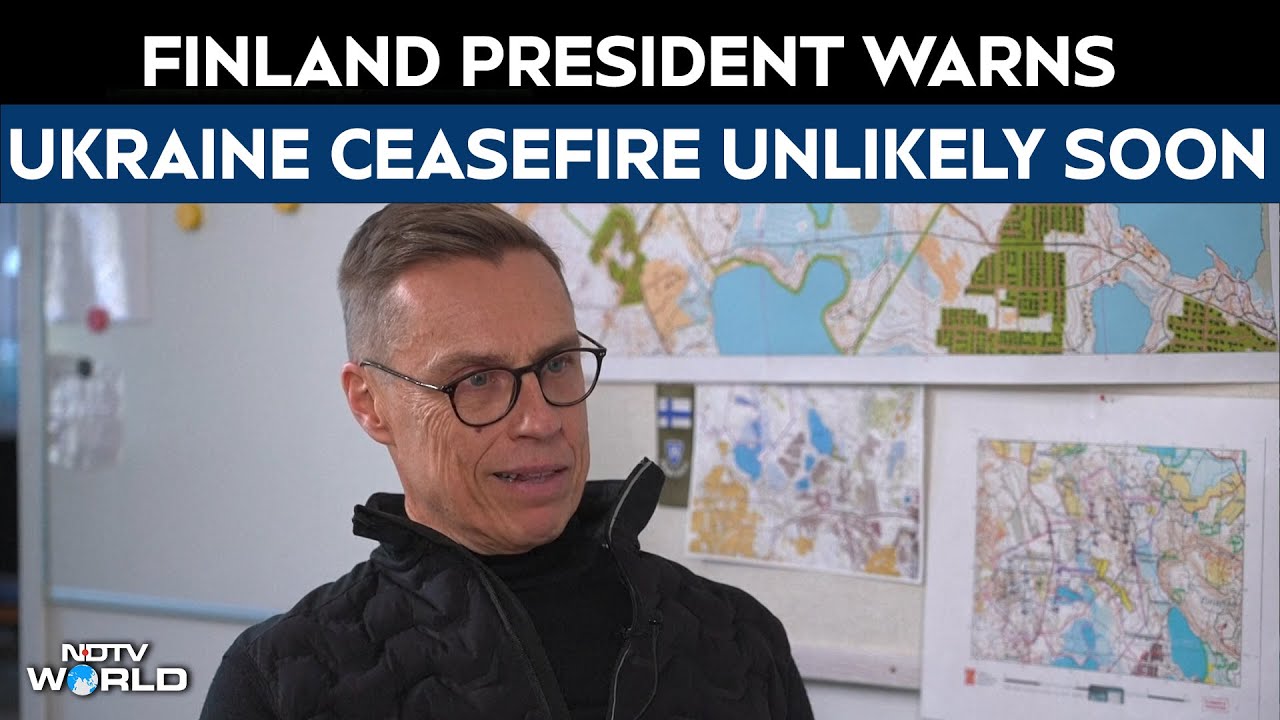 Ukraine War | Finland President Alexander Stubb Warns Ukraine Ceasefire Is Unlikely Before Spring