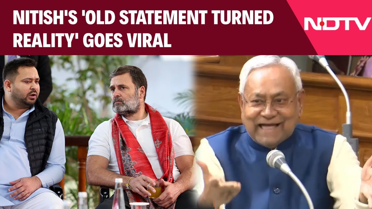 Nitish's 'Old Statement Turned Reality' Goes Viral After RJD Failed In Bihar Polls
