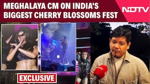 Sangma Cherry Blossoms Paint Shillong Pink,Festival Draws Global Visitors