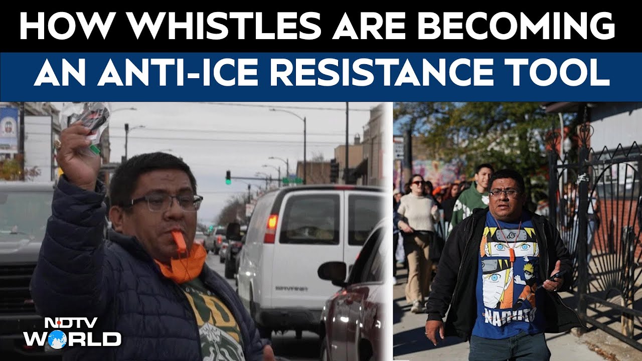 Chicago Immigration Protests | Whistles Become A Tool Of Anti-Ice Resistance In Chicago