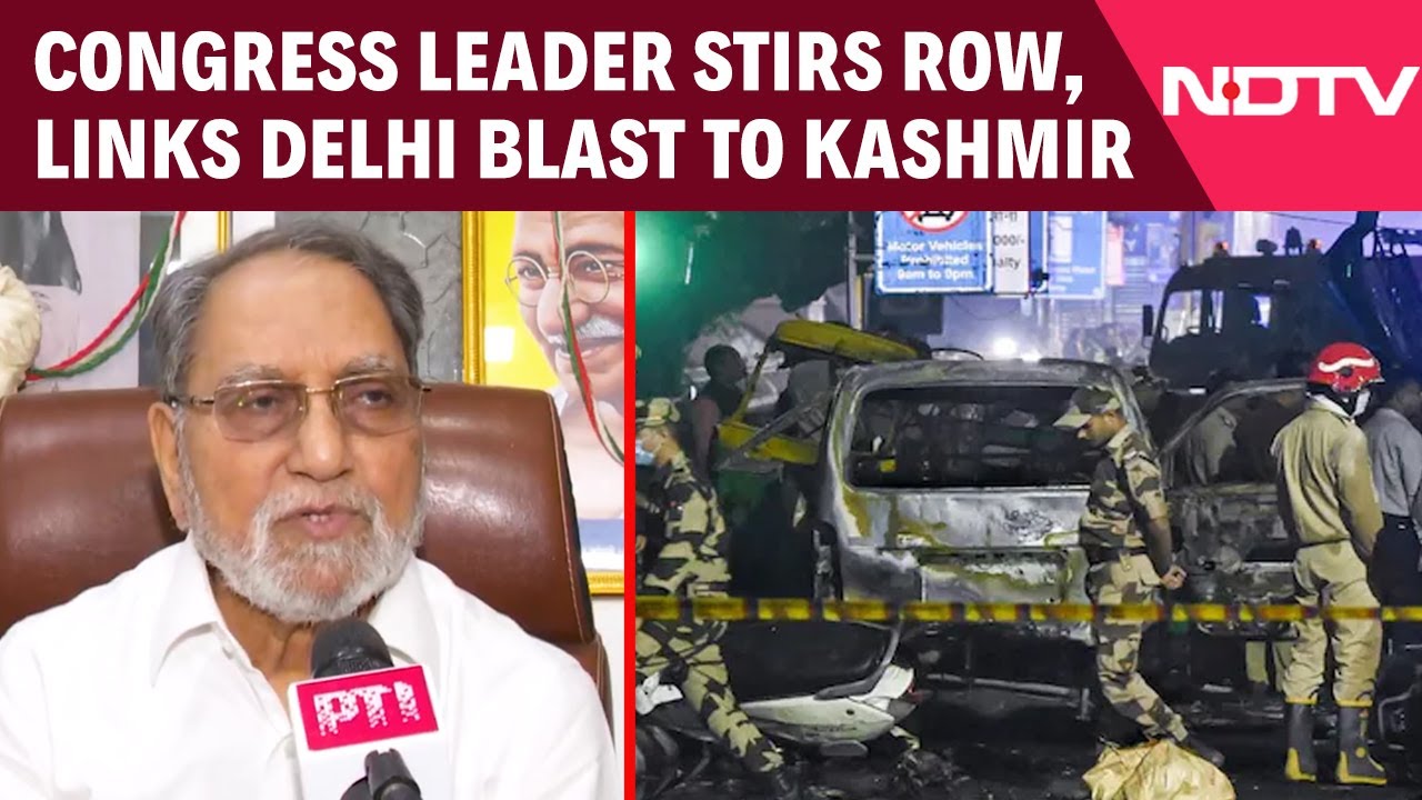 Husain Dalwai Stirs Row After Linking Delhi Blast to Kashmir, Seeks Probe Into RSS