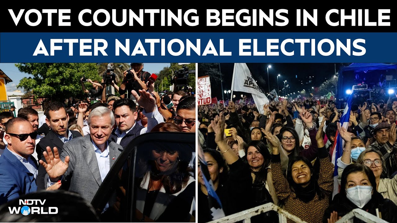 Chilean Elections | Chile Tallies Ballots After Polls Close In Pivotal National Election