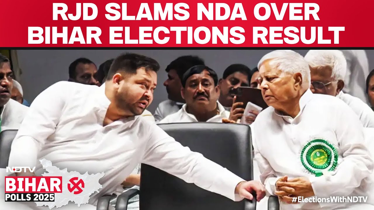 Bihar Election Results | RJD Slams NDA Over Bihar Poll Results; RJD MP Announces 'Pol Khol Abhiyaan'