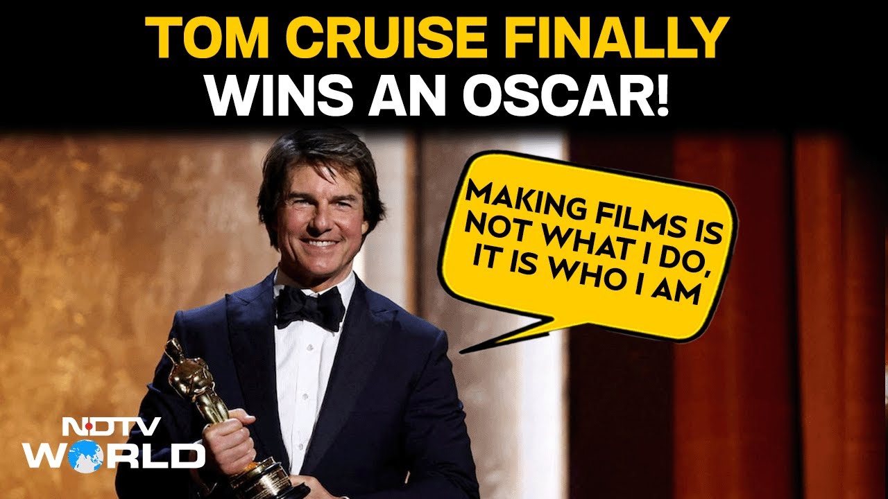 Tom Cruise Oscar | ‘Making Films Is Not What I Do...':Tom Cruise Receives Honorary Oscar Award
