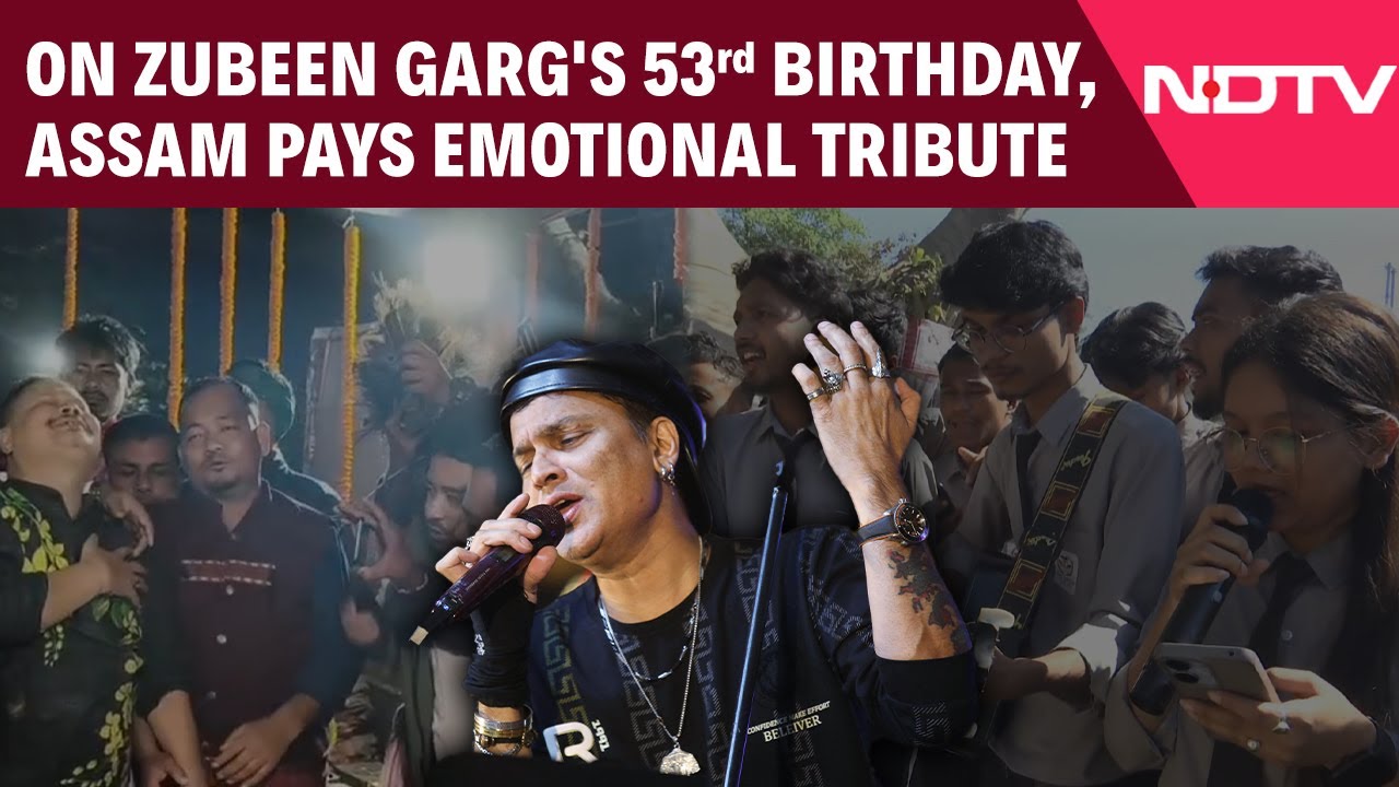 20-Kg Cake, New Statue For Zubeen Garg: On Singer's 53rd Birthday, Assam Pays Emotional Tribute
