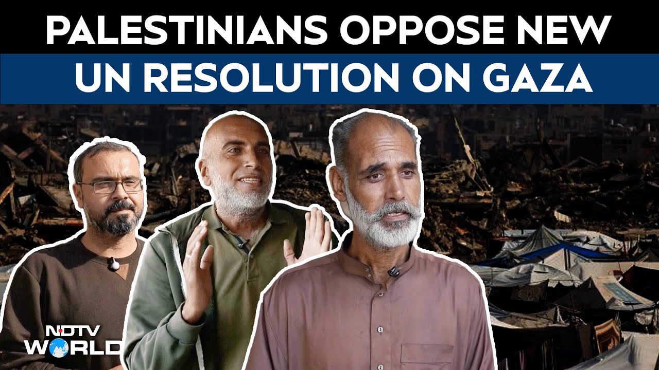 UN Gaza Resolution | Palestinians Oppose New UN Resolution On Formation Of ISF In Gaza