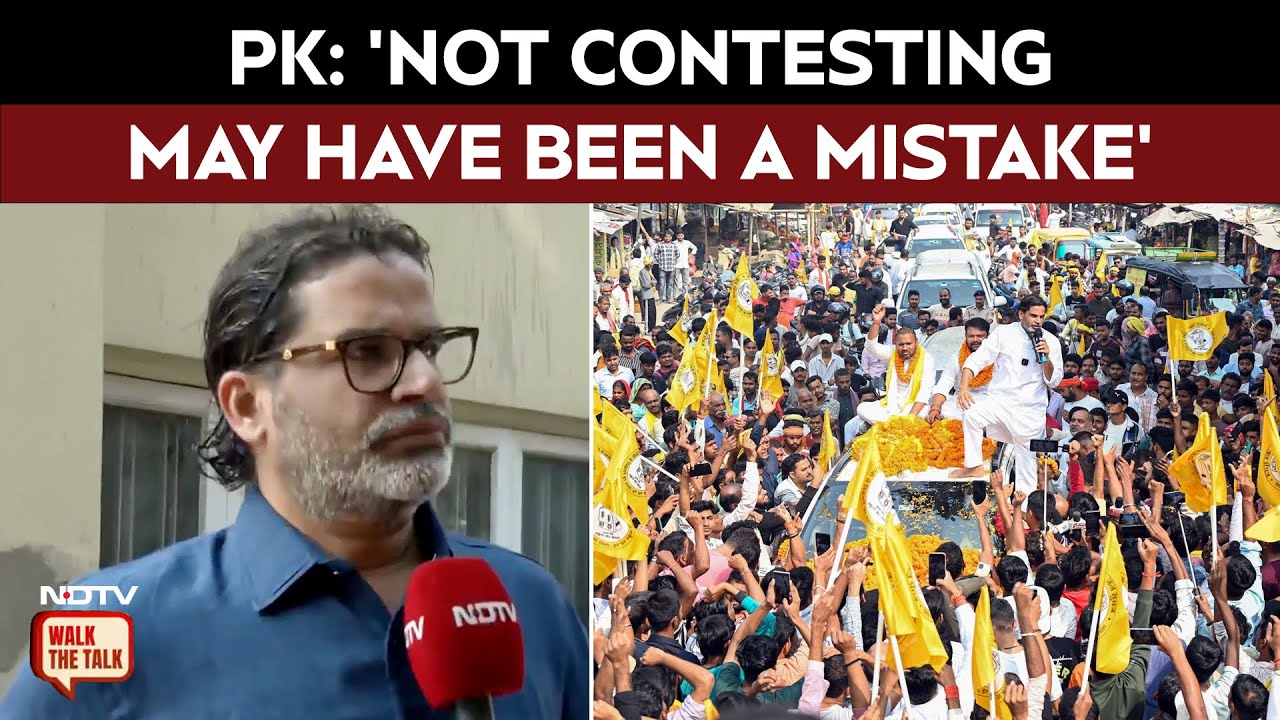 "May Be A Mistake For Me To Not Contest": Prashant Kishor