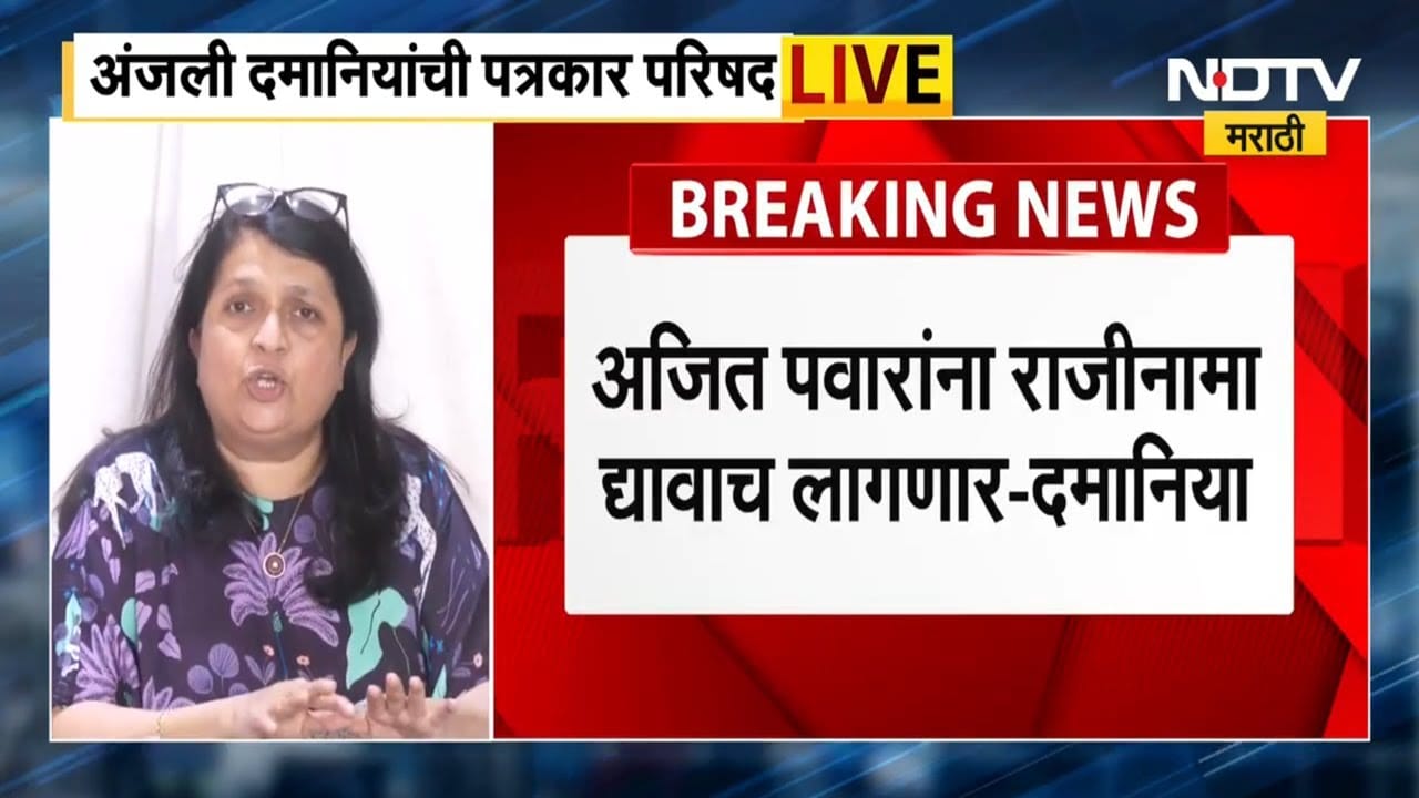 Anjali Damania | Ajit Pawar | अजित पवार यांना राजीनामा द्यावाच लागेल - अंजली दमानिया
