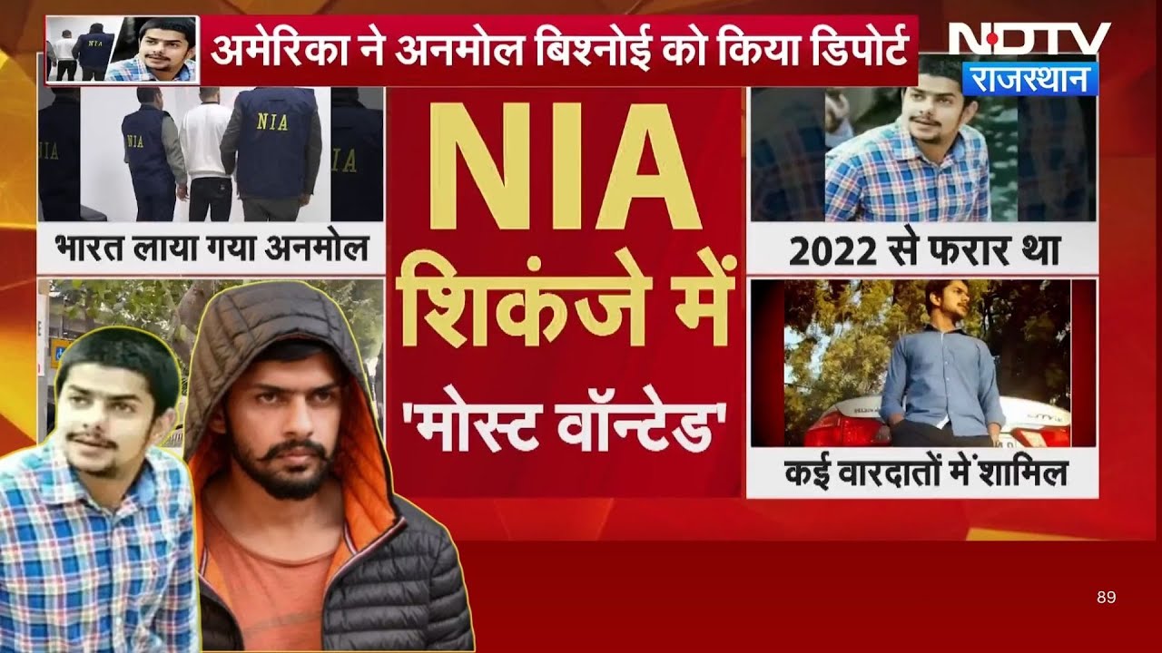 Lawrence Gang का 'The End'? गिरफ्त में Anmol Bishnoi, होंगे बड़े खुलासे | Top News | Latest News