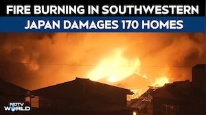 Fire Burning In Southwestern Japan Damages 170 Homes And Forces Evacuations