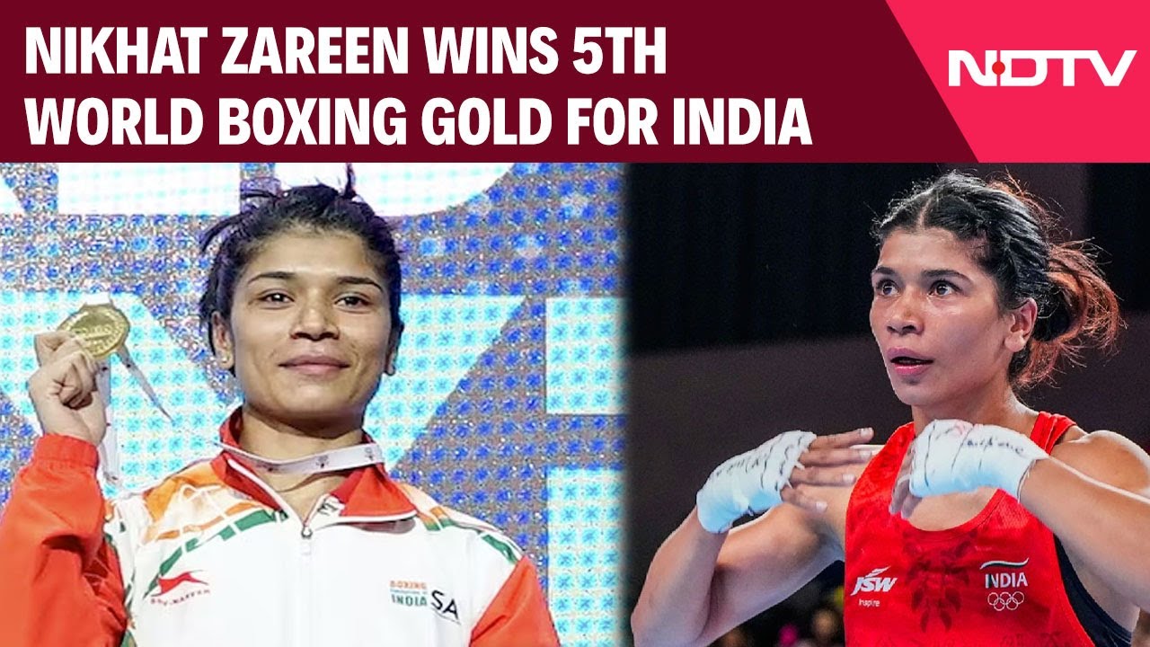 Nikhat Zareen Wins 5th World Boxing Gold For India