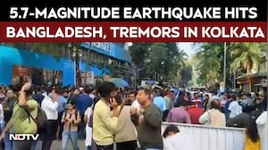Earthquake News Today | 5.7-Magnitude Earthquake Hits Bangladesh, Tremors Felt In Kolkata
