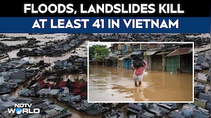 Vietnam Floods | At Least 41 Dead As Rains Flood Vietnam | Vietnam Landslides