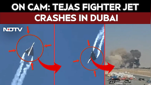 Tejas Fighter Crashes At Dubai Air Show, Explodes In Ball Of Flames