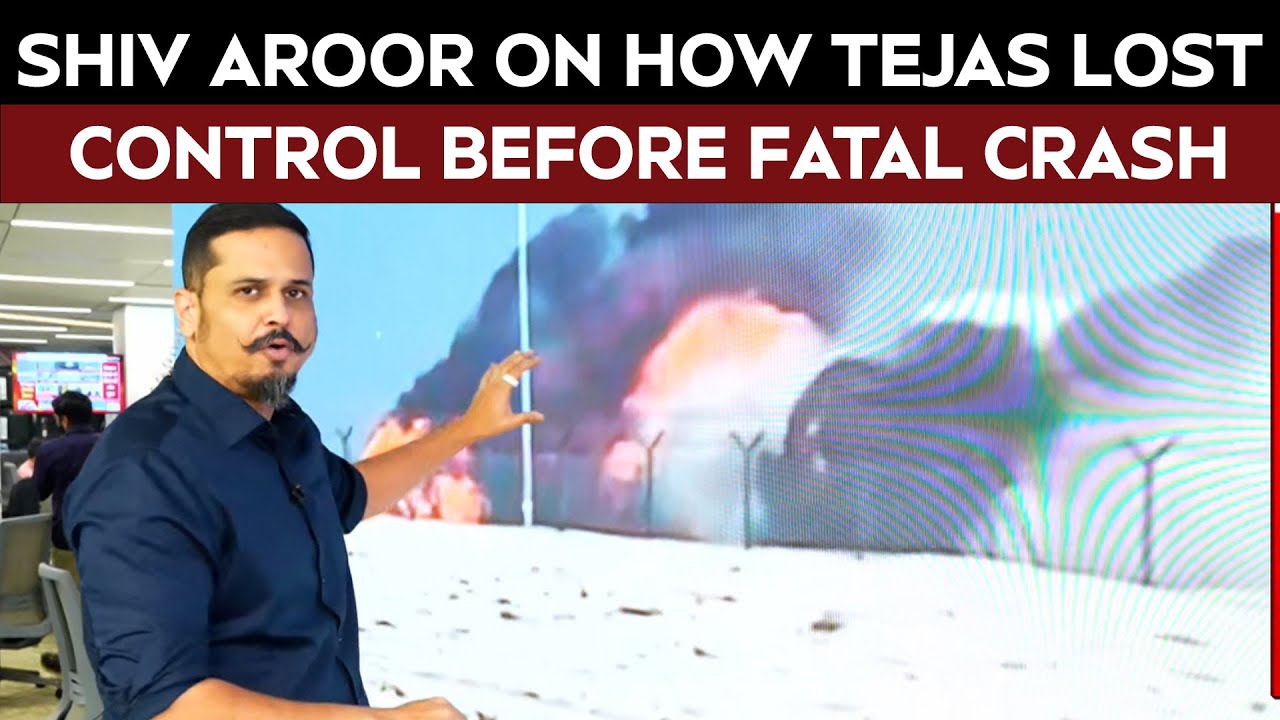 Tejas Crash Explained: Shiv Aroor On The Final Negative-G Turn