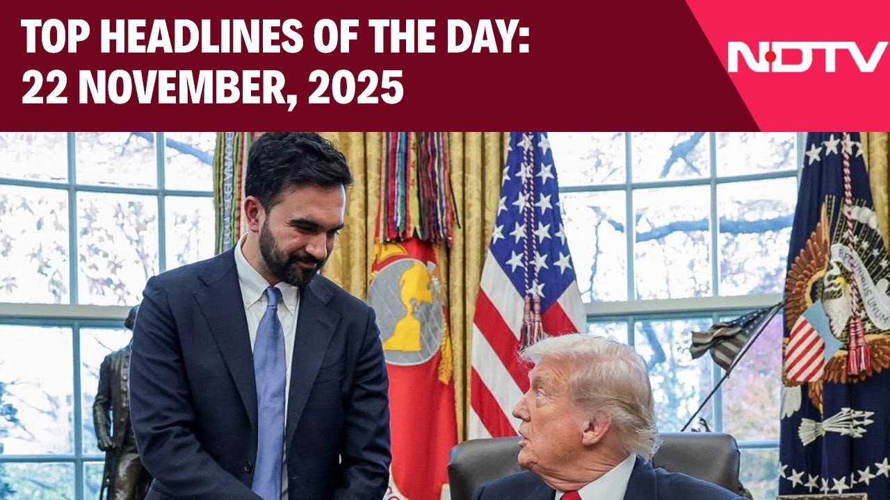 Trump Hosts Mamdani At White House | Top Headlines Of The Day: 22 Nov, 2025