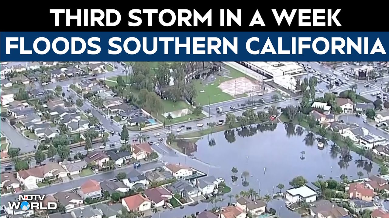 California Storms | Southern California Gets Its Third Storm In Week, Coastal Areas Flooded