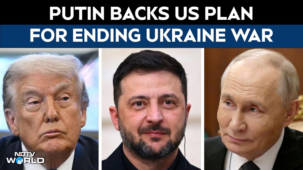 Russia Invading Ukraine | Putin Backs US Plan For Ending Ukraine War As Trump Gives Kyiv Deadline