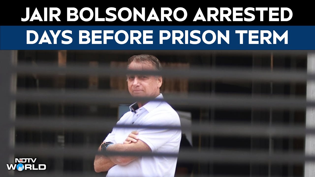 Brazil Ex-President Jair Bolsonaro Arrested Days Before Commencement Of 27-Year Long Prison Term