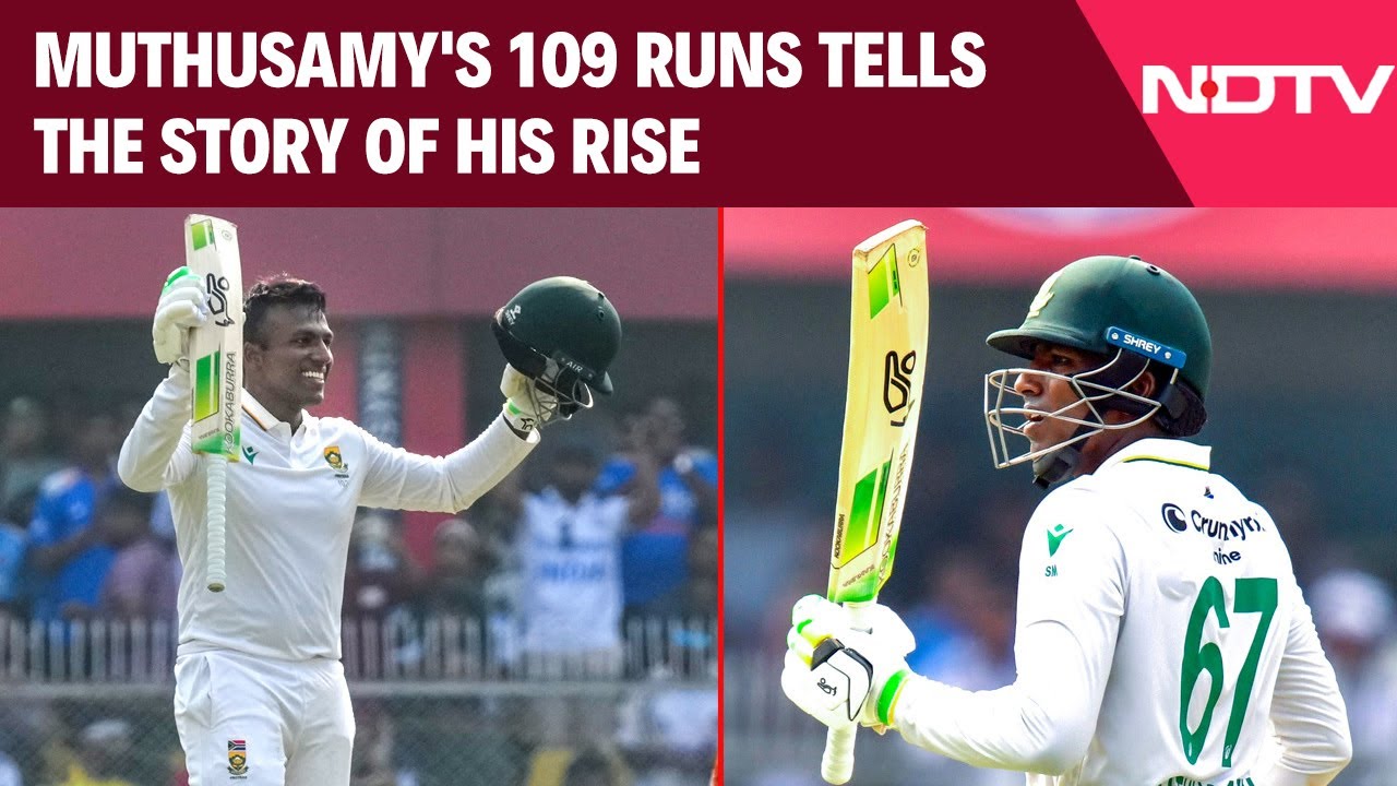 From Durban To His Tamil Roots, Muthusamy's 109 Runs Tells The Story Of His Rise