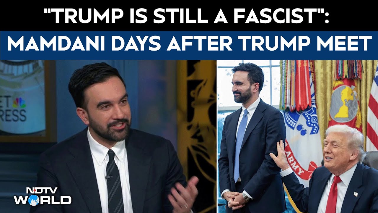 Trump Mamdani Meet | Zohran Mamdani Says He Still Thinks Trump's A Fascist At NBC Interview