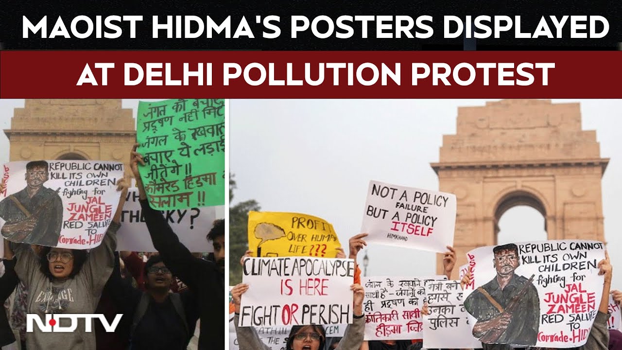 Delhi Protests | From Hidma Slogans to Cops Pepper-Sprayed, How Delhi Pollution Protest Turn Ugly