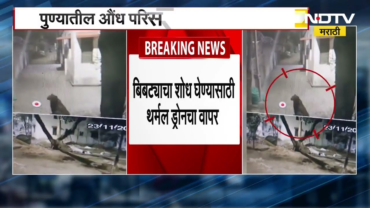 Pune | औंध परिसरात बिबट्याचा वावर, परिसरात भीतीचं वातावरण, वन विभागाकडून शोध मोहीम