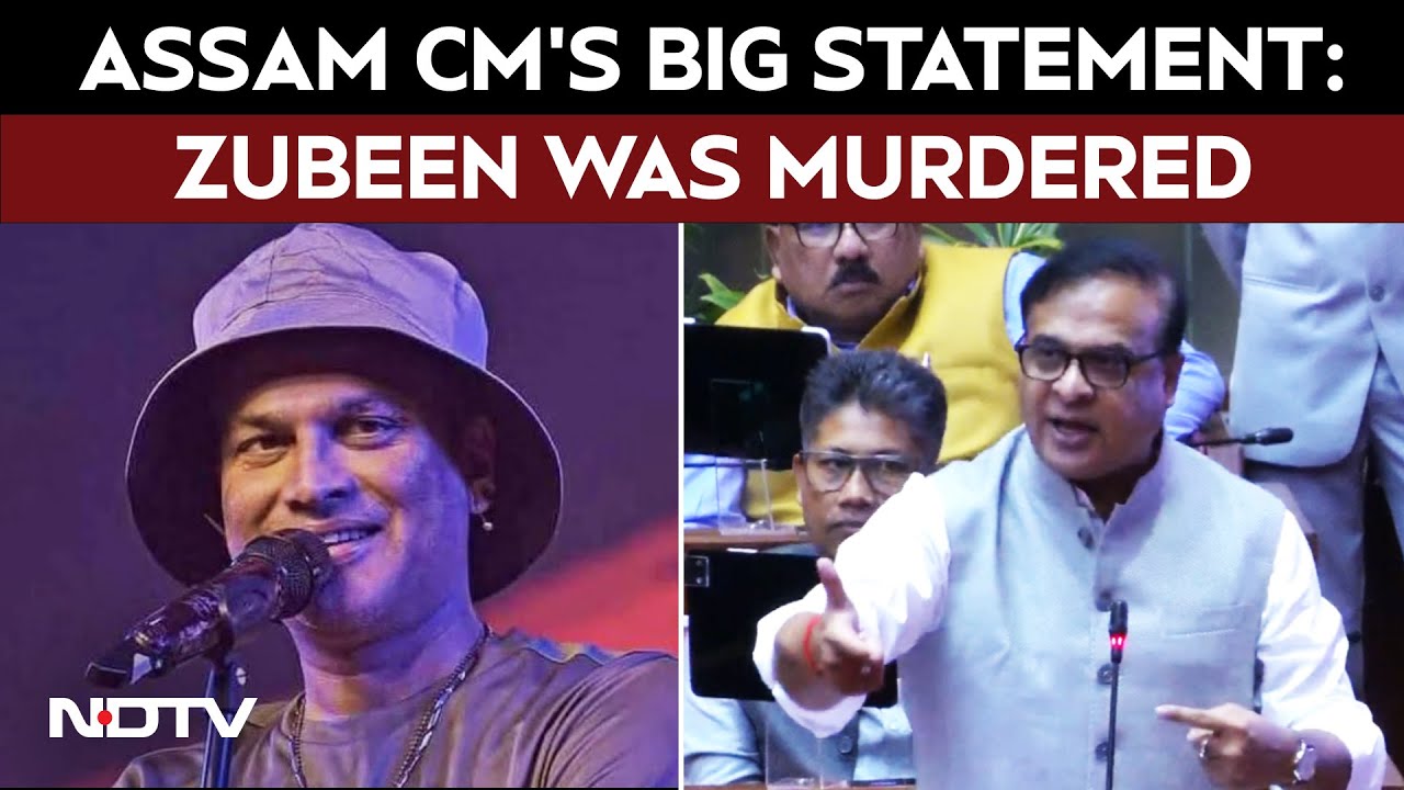 "Not Criminal Conspiracy, Plain Murder": Himanta Sarma On Zubeen's Death