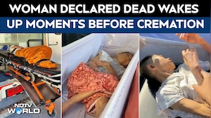 Viral Video | Thai Woman Declared Dead Wakes Up Inside Coffin Moments Before Cremation