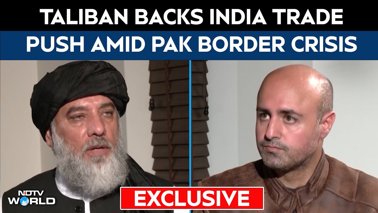 Afghan Pak Border Clash | Taliban Commerce Minister Backs India Trade Push Amid Pak Border Crisis