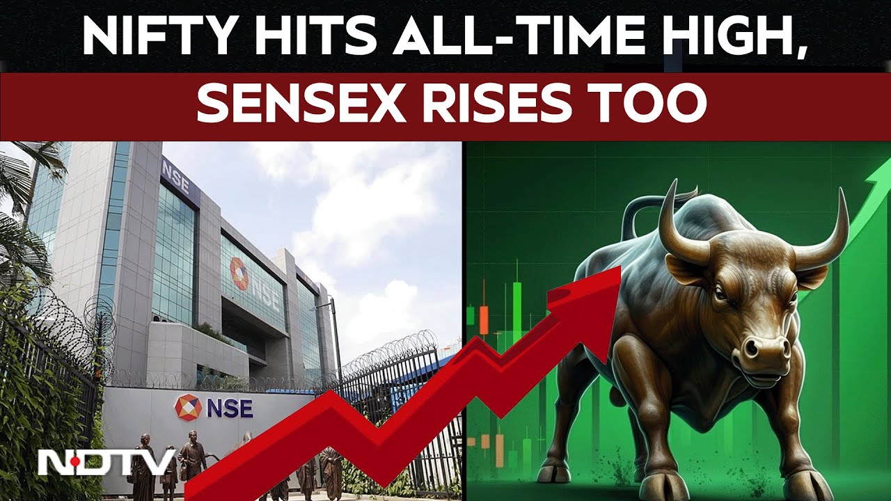Nifty Hits All Time High | Why Did India's Nifty Hit A Record High? | Stock Market News