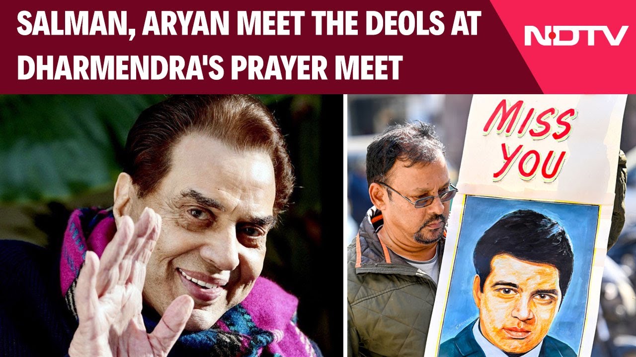 Dharmendra Prayer Meet: Salman Khan, Bobby Deol At Taj Lands End Mumbai