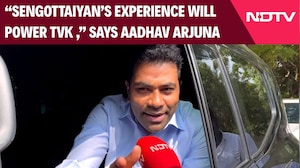 "Sengottaiyan's Experience Will Power TVK To Victory," Says Aadhav Arjuna