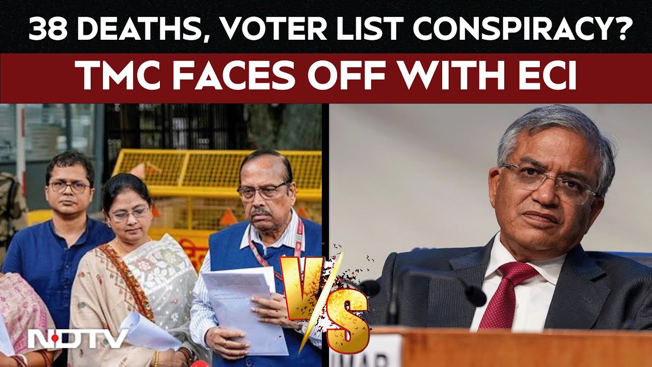 West Bengal SIR | 38 Deaths, Voter Purge Conspiracy? ТМСDelegation Faces Off With ECI