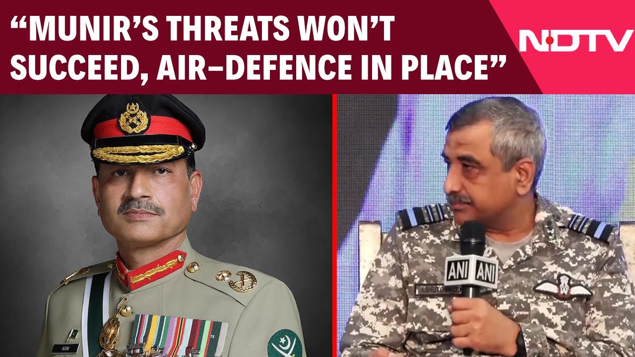 India Warns Pakistan: "Munir's Threats Won't Succeed, Air-Defence Measures Are In Place"