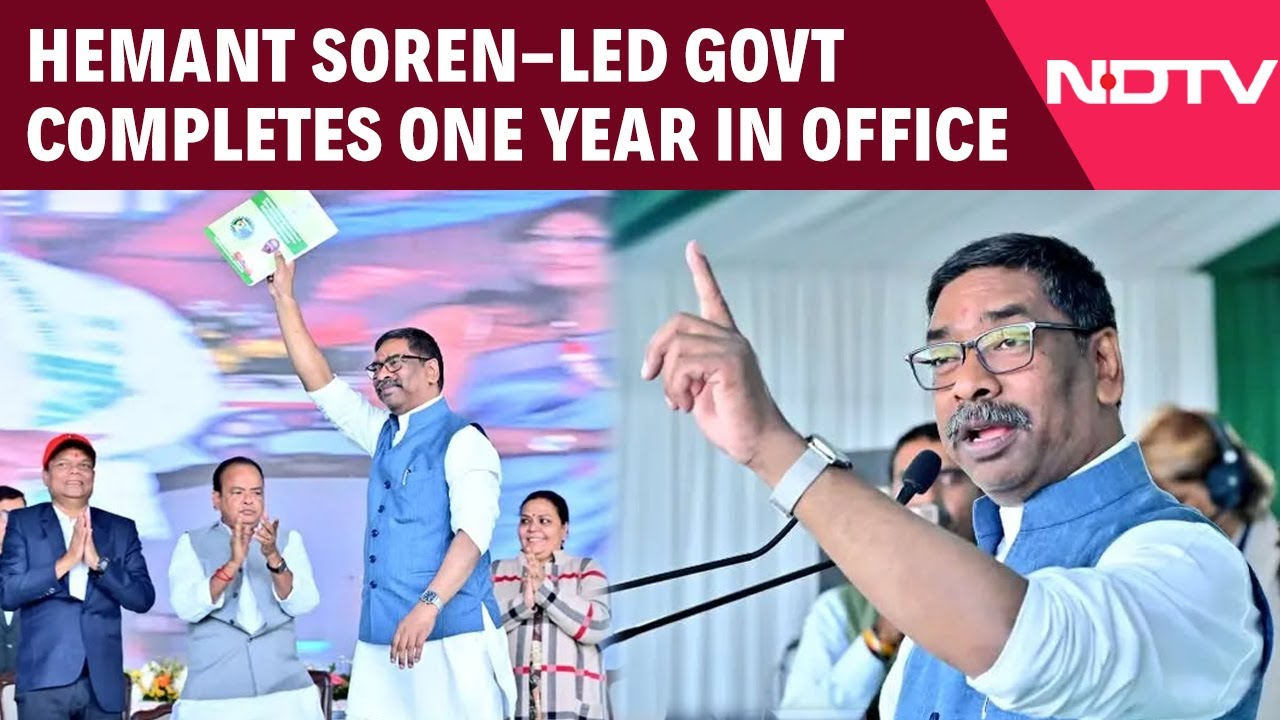 Hemant Soren Hands Over Appointment Letters To 9,000 People As His Government Completes One Year