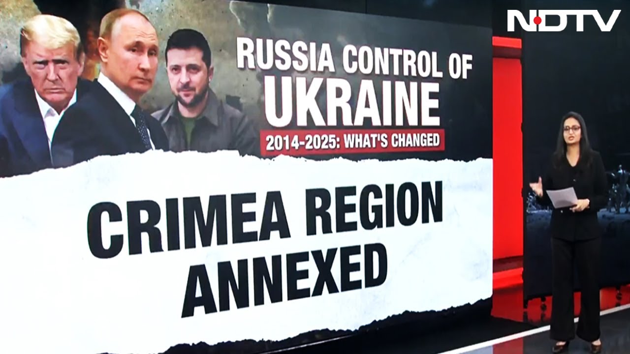 Russia's Control Of Ukraine Since 2014: Tracking The Changes