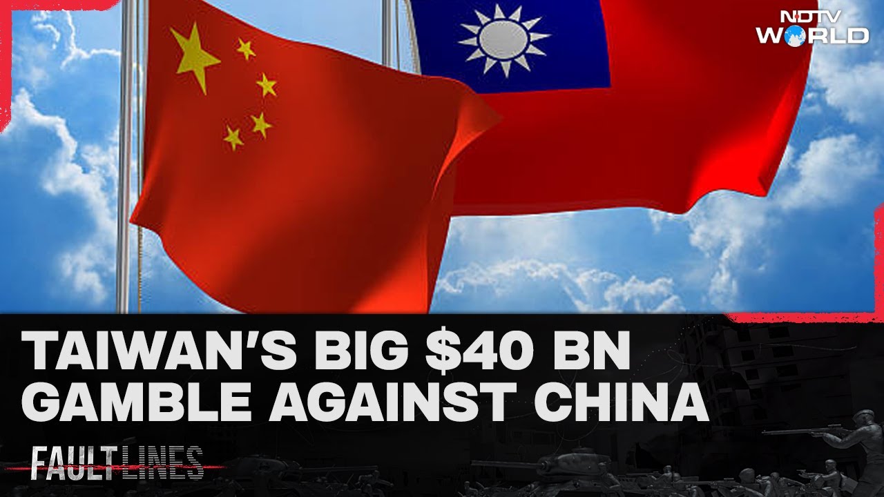 Will Taiwan's $40 Billion Defence Push be Enough to Deter Chinese Advances?