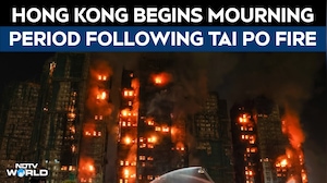 Hong Kong Begins Mourning Period Following Tai Po Fire That Killed 128 Residents