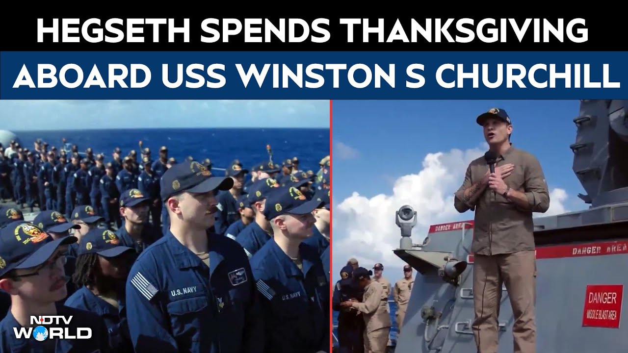 Hegseth Spends Thanksgiving At Sea As US Navy Expands Caribbean Presence